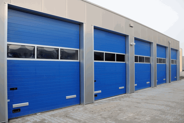 Gedämmtes und stylisches Sektionaltor